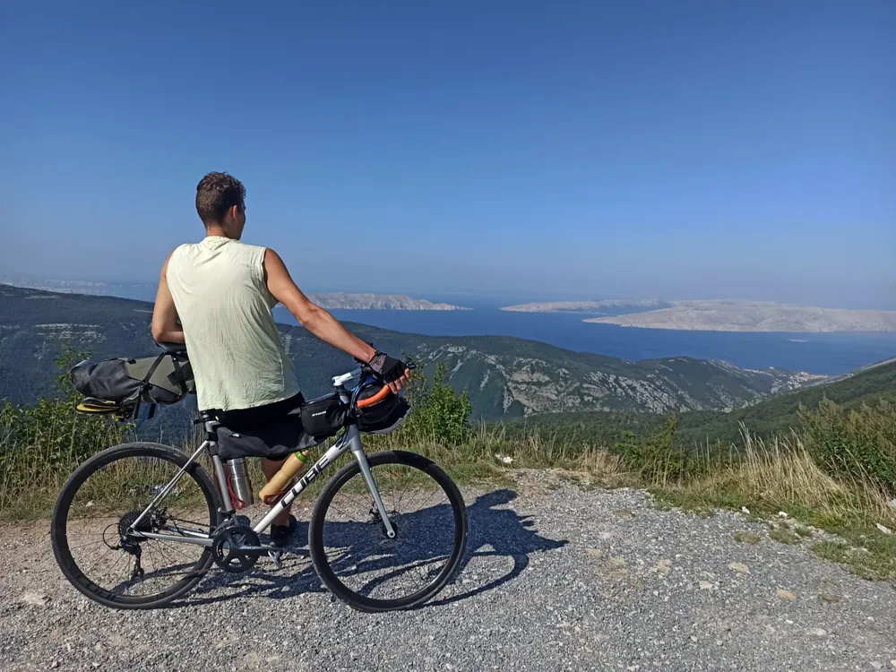 Cyklotúra Čierna Hora – Adam Jurišta na bicykli