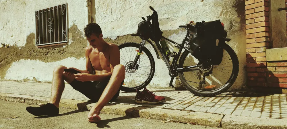 Cyklotúra Maďarsko – Adam Jurišta na bicykli
