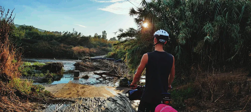 Cyklotúra Slovinsko – Adam Jurišta na bicykli