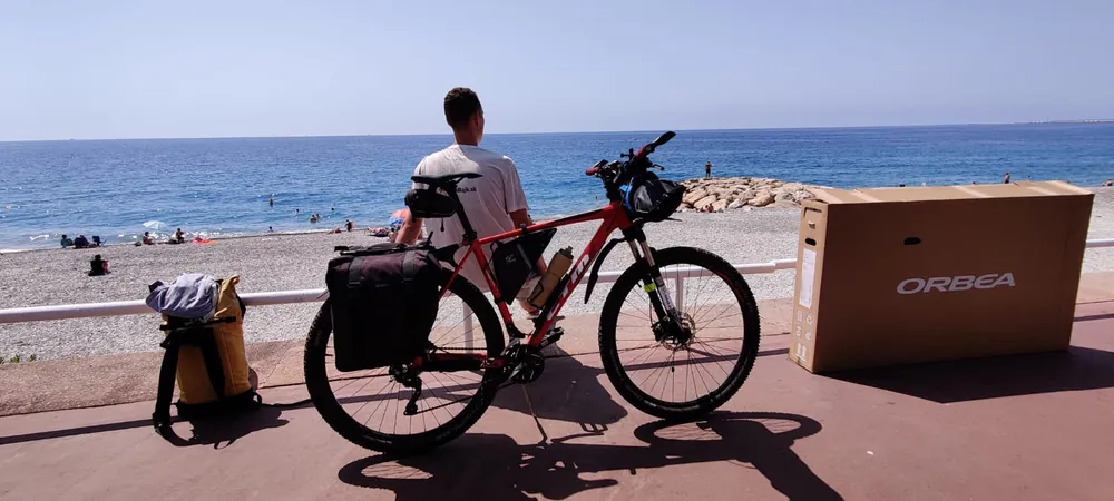Cyklotúra Taliansko – Adam Jurišta na bicykli